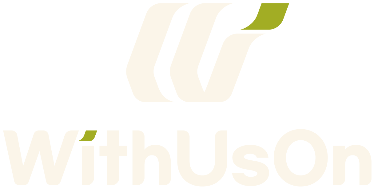 WithUsOn 로고